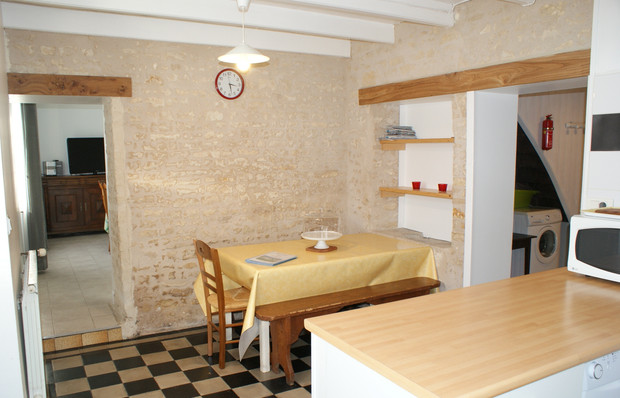 Cocina - Casa rural de alquiler para 6 a 7 personas en Surgeres cerca de La Rochelle costa atlantica de Francia